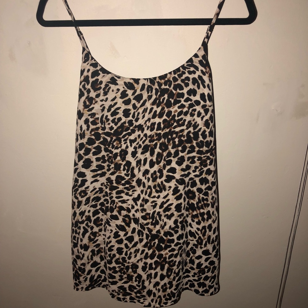 Show me your mumu Cheetah tank top